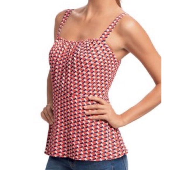 CAbi Tops - CAbi 778 dream day geometric peplum tank